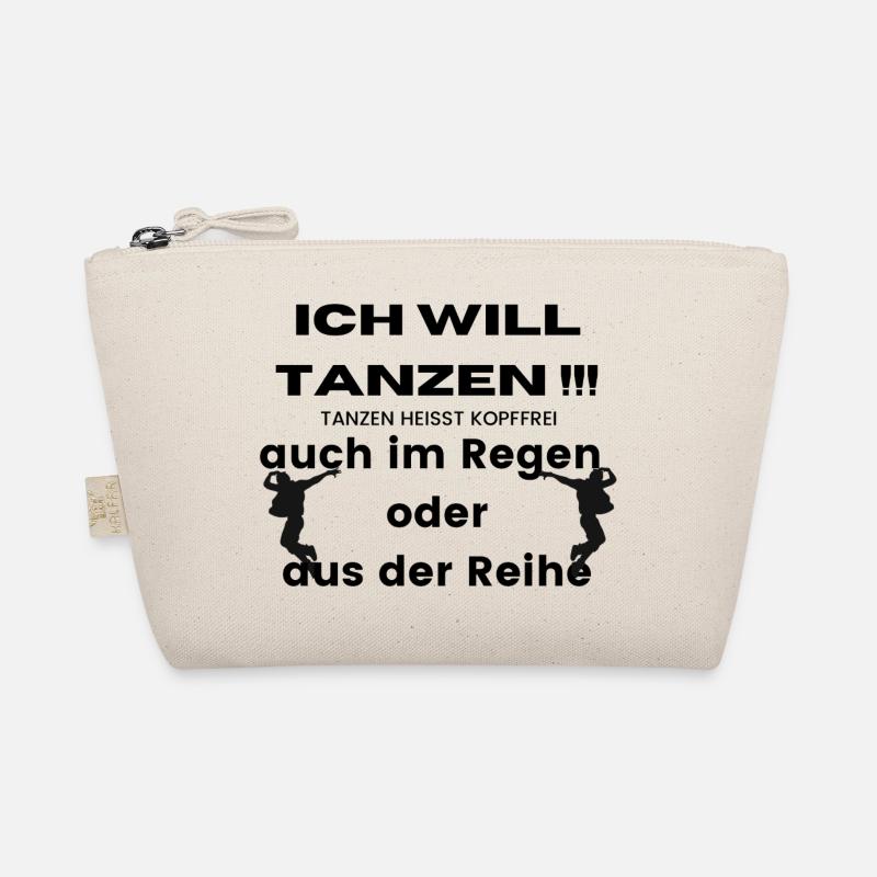 Sprungsilhouetten Duo Bio-Täschchen