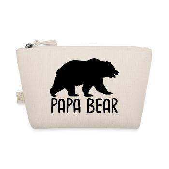 Papa Bear - Organic Pouch - nature - Front