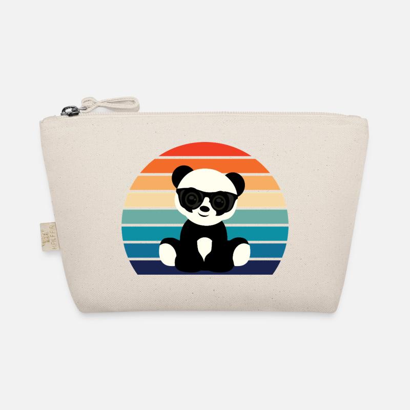 Cool Panda Graphic Bio-Täschchen