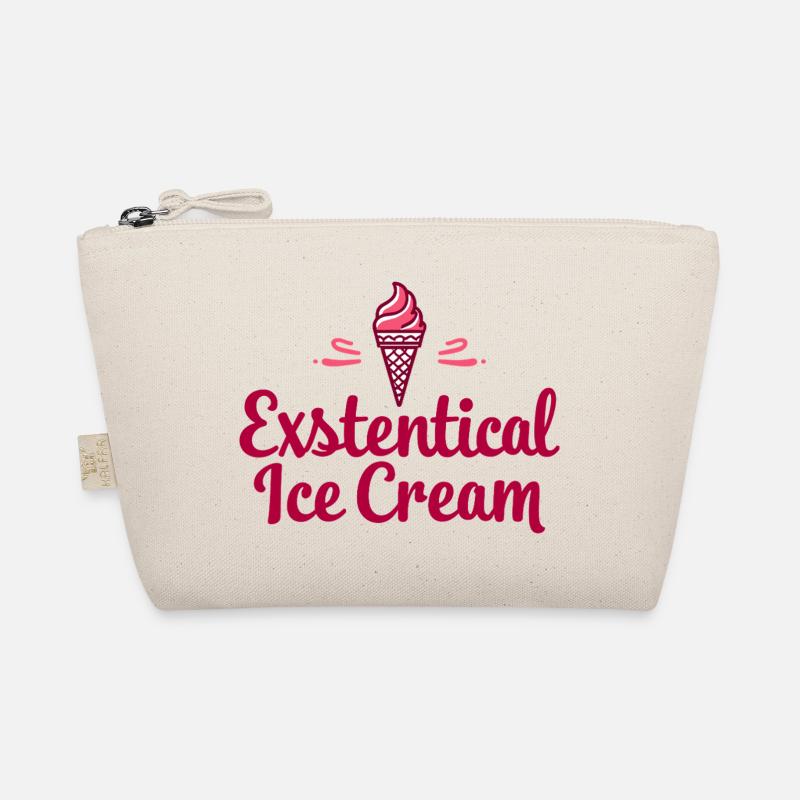 Existenzielle Eiscreme Lustiger Spruch Eis Waffel Bio-Täschchen