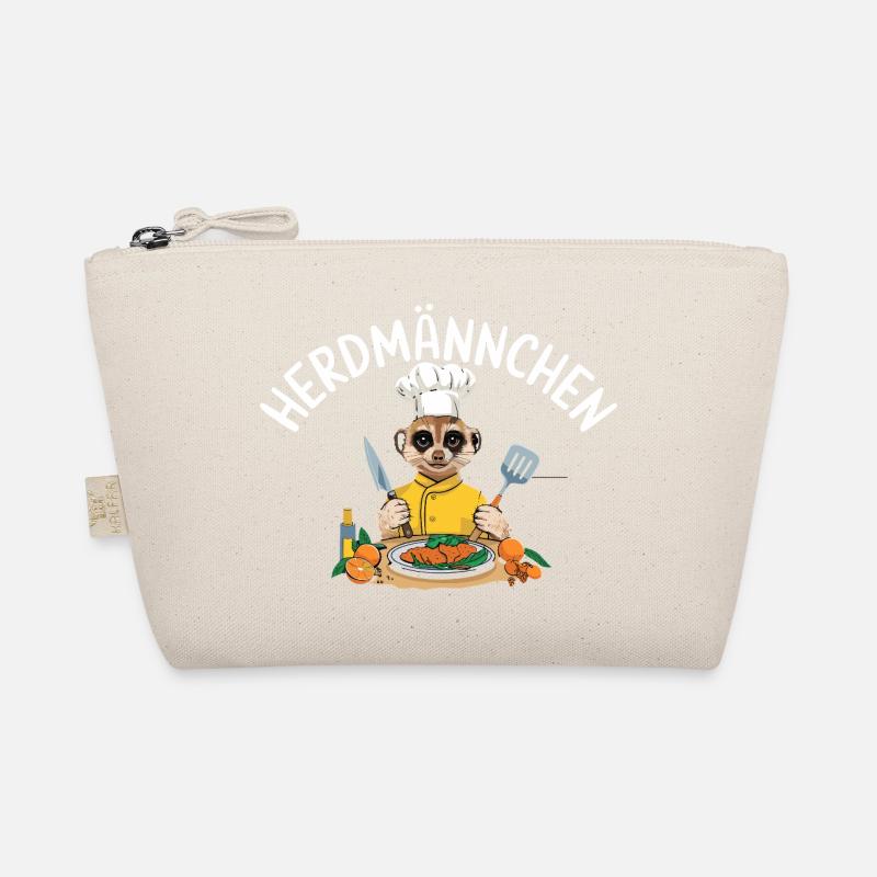 Herdmännchen Koch Meerkat Pun Organic Pouch