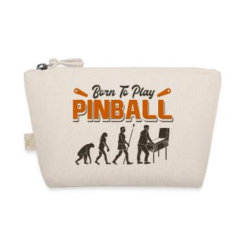 Evolution of Pinball - Funny Arcade Gamer Design - Organic Pouch - nature - Front