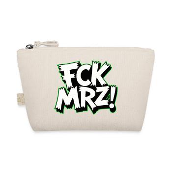 FCK MRZ Politischer Protest Slogan - Bio-Täschchen - Natur - Vorne