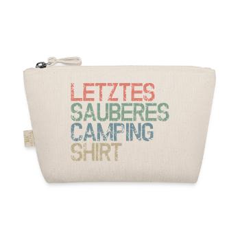 Dernière chemise propre de camping - Expressions amusantes - Trousse biologique - nature - Devant