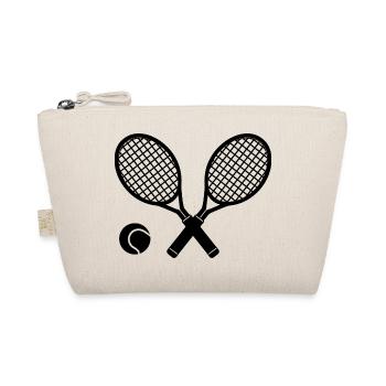 Tennis racket - Organic Pouch - nature - Front