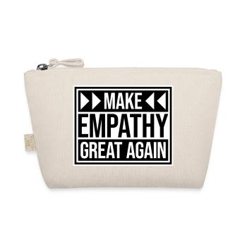 Make Empathy Great Again Politisch Statement Hoffn - Bio-Täschchen - Natur - Vorne
