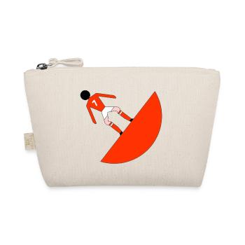 Subbuteo footballer Geometric Red - Organic Pouch - nature - Front