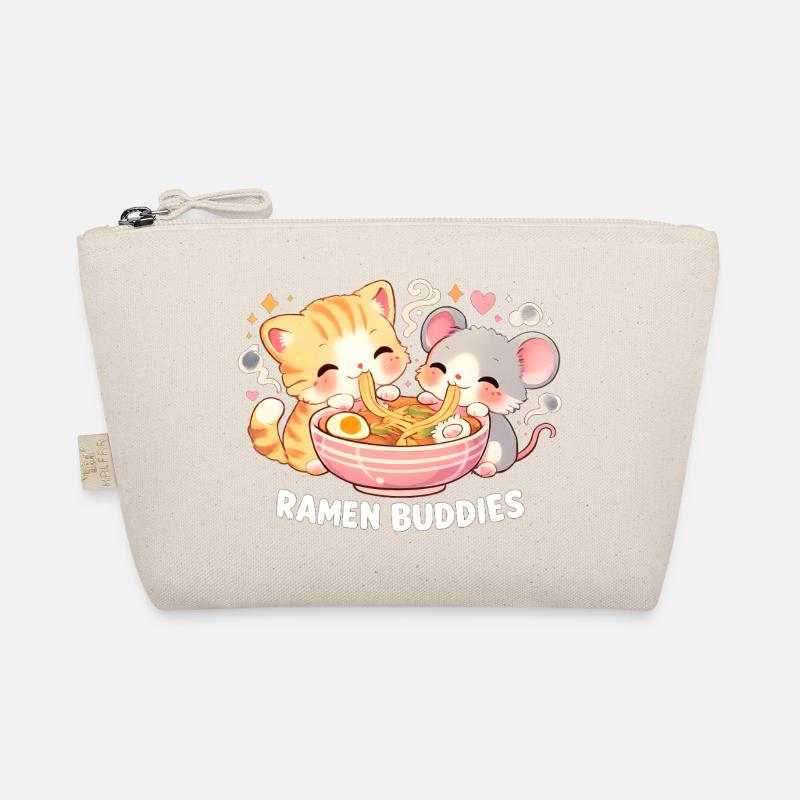 Ramen Katze Bio-Täschchen