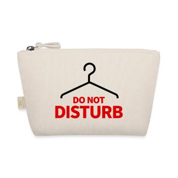 Ne pas déranger Hanger Dire Humour - Trousse biologique - nature - Devant