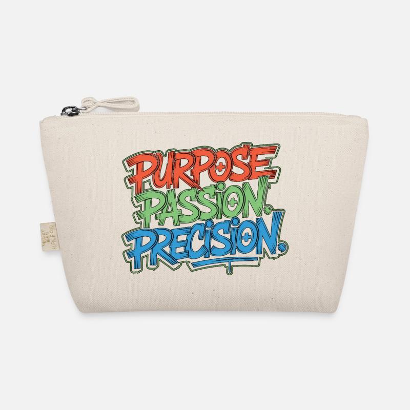 ER Nurse Purpose Passion Precision Frontline Nurse Bio-Täschchen