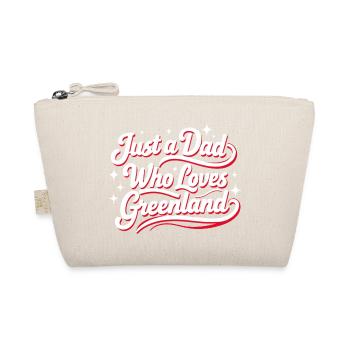 Juste un papa qui aime Greenland Grönland Fan - Trousse biologique - nature - Devant