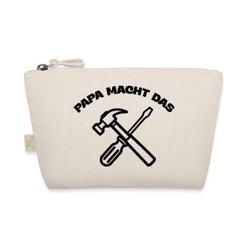 Dad does it – DIY & Father's Day - Organic Pouch - nature - Front