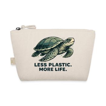 Moins de plastique, plus de vie : design de tortues - Trousse biologique - nature - Devant