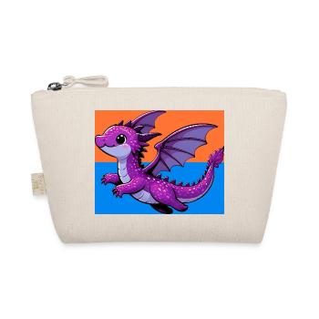 Drache - Bio-Täschchen - Natur - Vorne