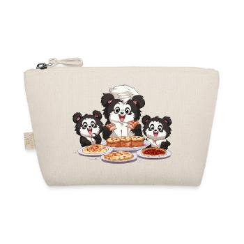 Panda Pizza Fest - Bio-Täschchen - Natur - Vorne