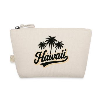 Hawaii Sommer Vibes mit Palmen und Meer - Bio-Täschchen - Natur - Vorne