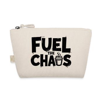 Fuel the Chaos Coffee Saying for Rebels - Organic Pouch - nature - Front