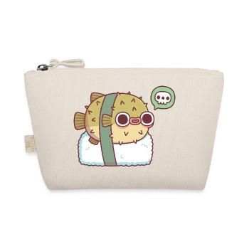 Cute Pufferfish Sushi Letting You Know Its Toxic - Organic Pouch - nature - Front