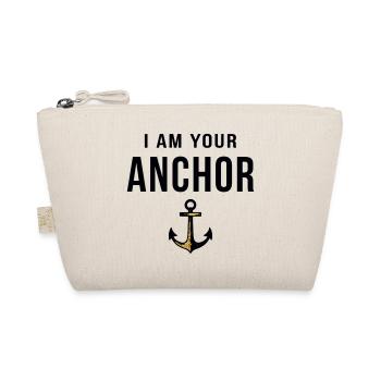 I am your Anchor Maritime Statement with Anchor - Organic Pouch - nature - Front