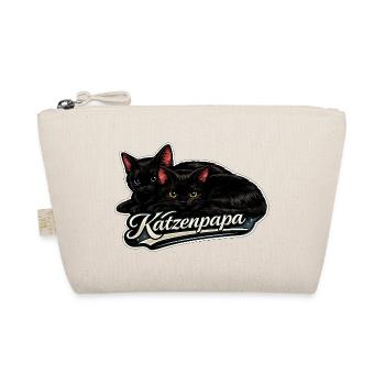 Perfect for cat daddies ́s - Organic Pouch - nature - Front