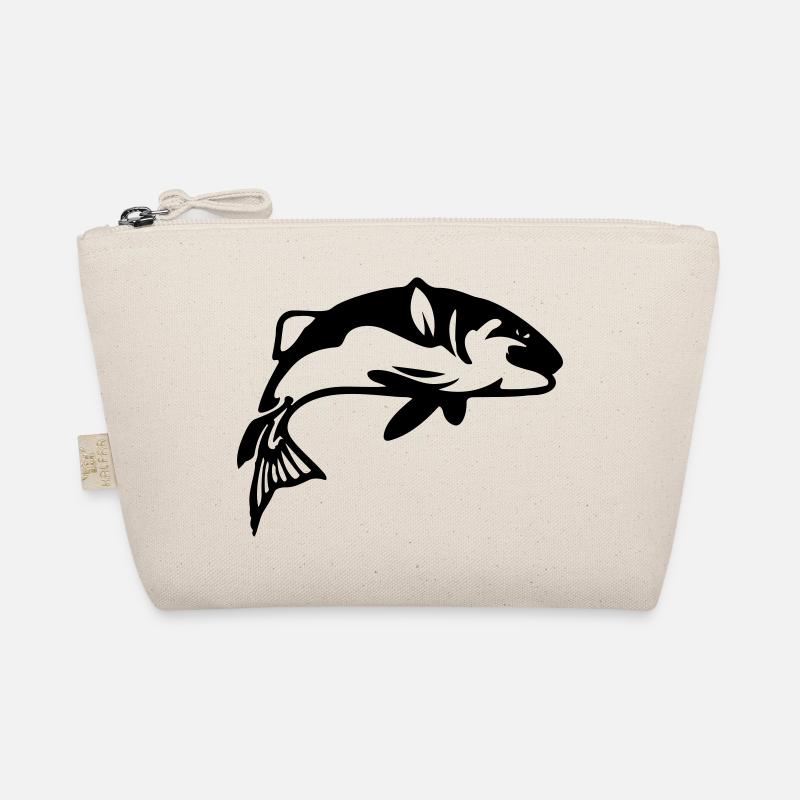 Fisch Angeln Angler Fischen Bio-Täschchen