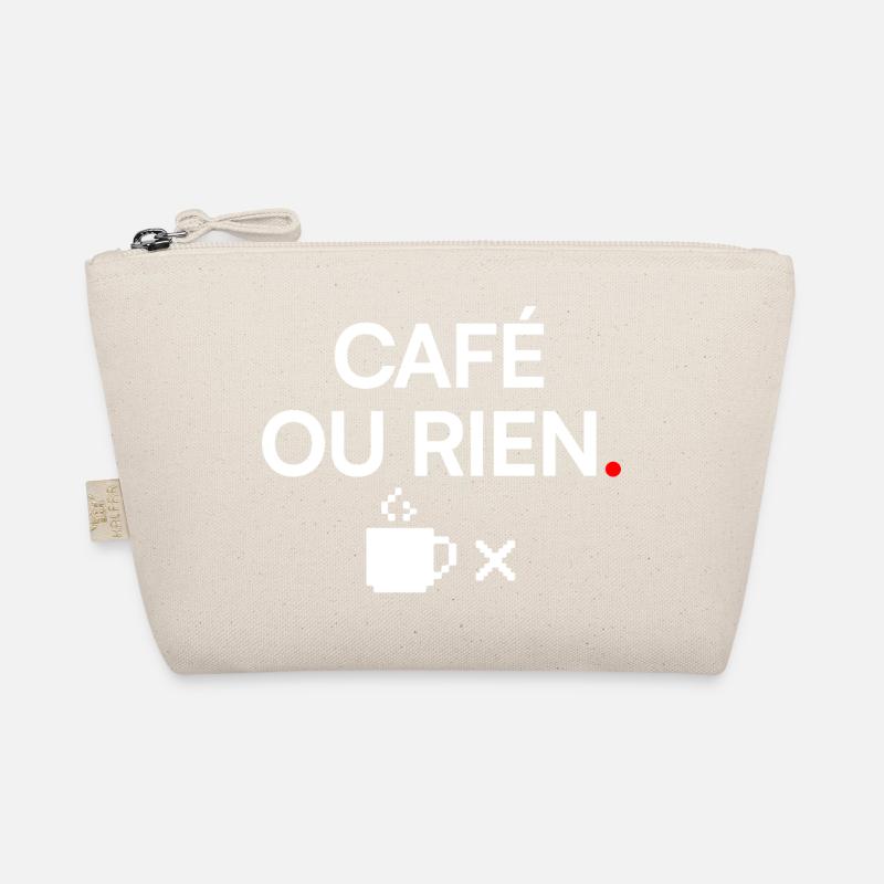 KAFFEE ODER NICHTS | Kaffeehumor Bio-Täschchen