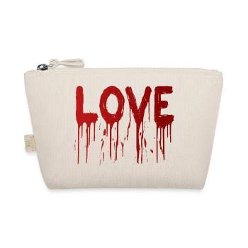 L’amour avec les gouttes d’encre - Trousse biologique - nature - Devant