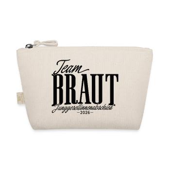 Team Braut Junggesellinnenabschied JGA 2026 - Bio-Täschchen - Natur - Vorne