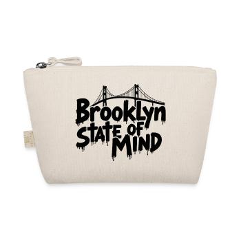 Brooklyn State of Mind Bridge New York NYC - Bio-Täschchen - Natur - Vorne