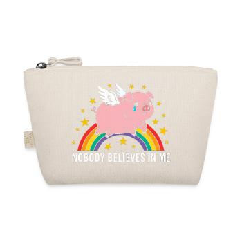 Cochon triste sur arc-en-ciel - Trousse biologique - nature - Devant