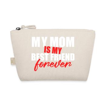 Maman est ma meilleure amie Forever Shirt - Trousse biologique - nature - Devant