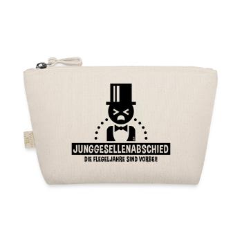 Junggesellenabschied – Flegeljahre Vorbei! (B) - Bio-Täschchen - Natur - Vorne