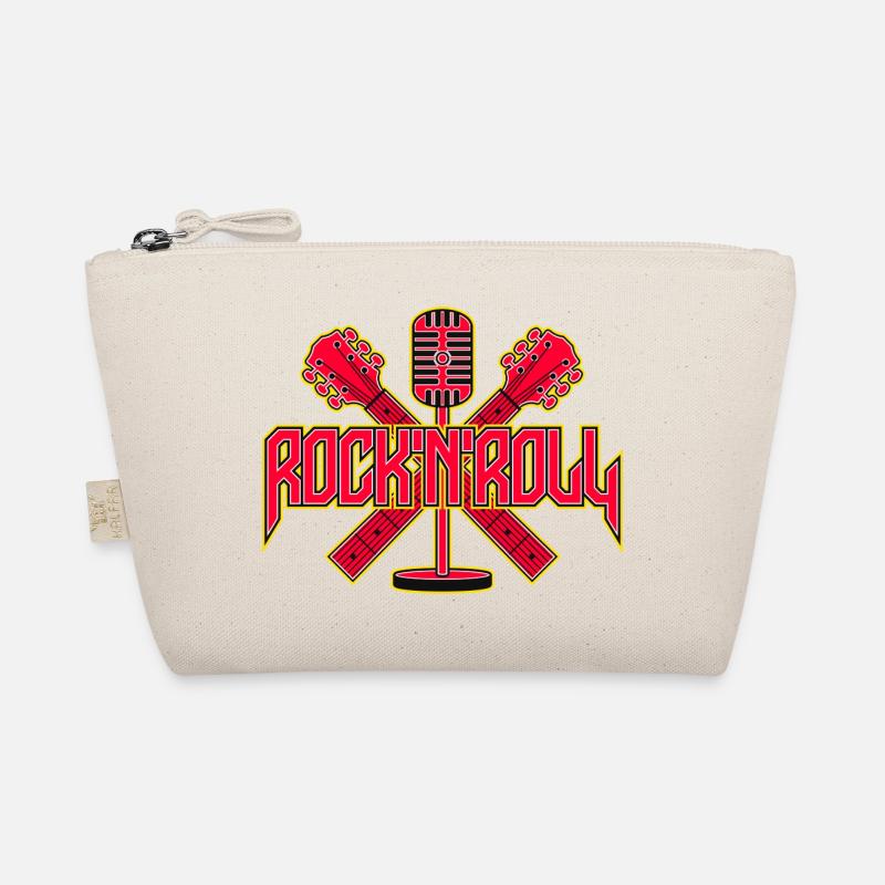 Micro rétro Rock 'N' Roll avec guitares Trousse biologique