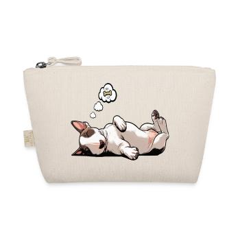 Miniature Bull Terrier Bully Bull Terrier Owner - Organic Pouch - nature - Front