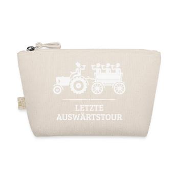 Letzte Auswärtstour Mit Trecker (JGA Bräutigam W) - Bio-Täschchen - Natur - Vorne