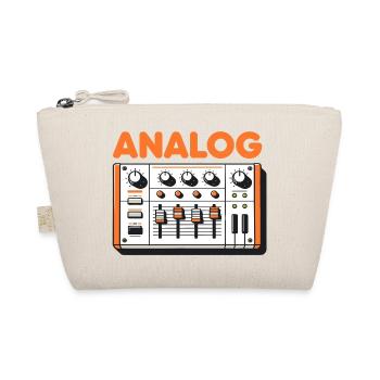 Mixer audio analogique Rétro Soundboard Graphic - Trousse biologique - nature - Devant