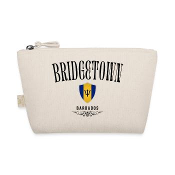 Bridgetown Souvenir, Bridgetown Elegant Design - Organic Pouch - nature - Front