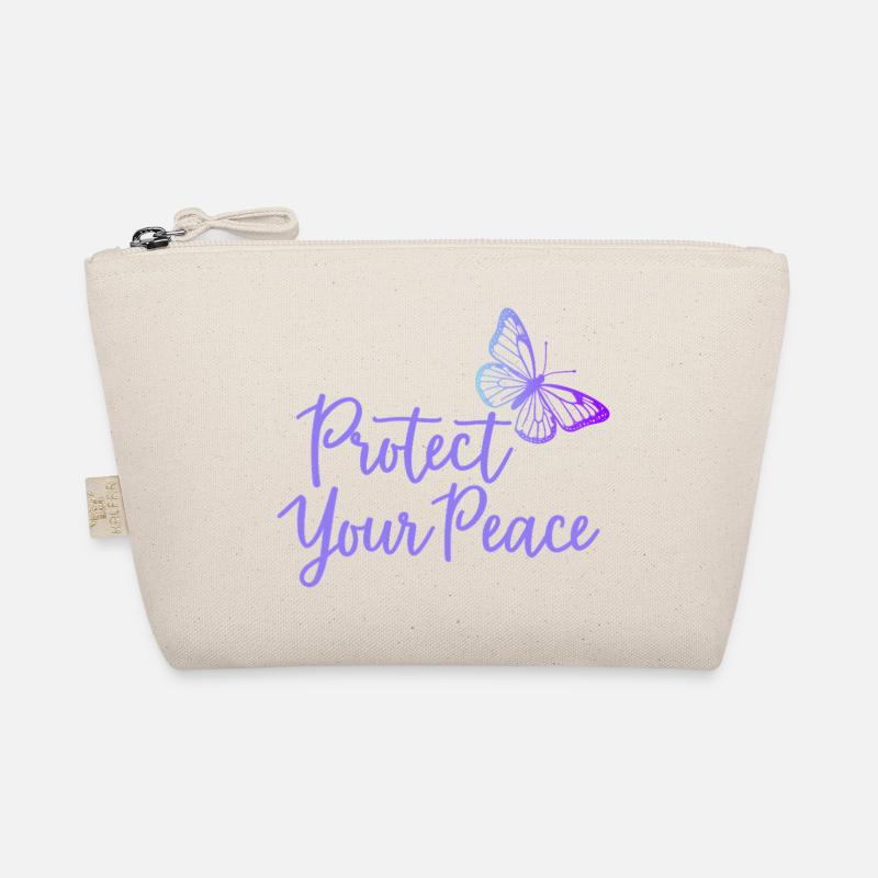 Protect Your Peace Butterfly Inner Peace Organic Pouch