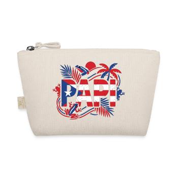 Papi Puerto Rico Flag Frog Tropics - Organic Pouch - nature - Front