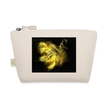 Golden Phoenix in flames - Organic Pouch - nature - Front