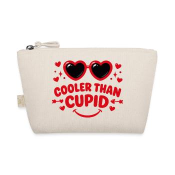 Plus Cool que Cupidon Cœurs Rétro - Trousse biologique - nature - Devant