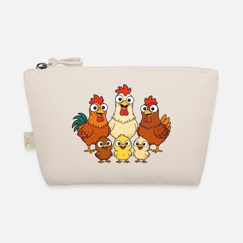Chickens, roosters and chicks Organic Pouch