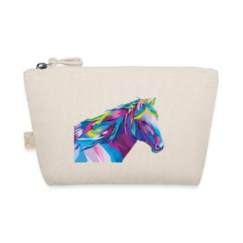 Cheval arc-en-ciel géométrique - Trousse biologique - nature - Devant