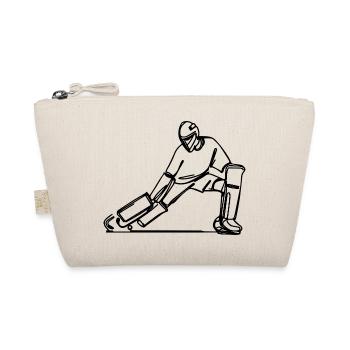 Field Hockey Goalkeeper - Organic Pouch - nature - Front