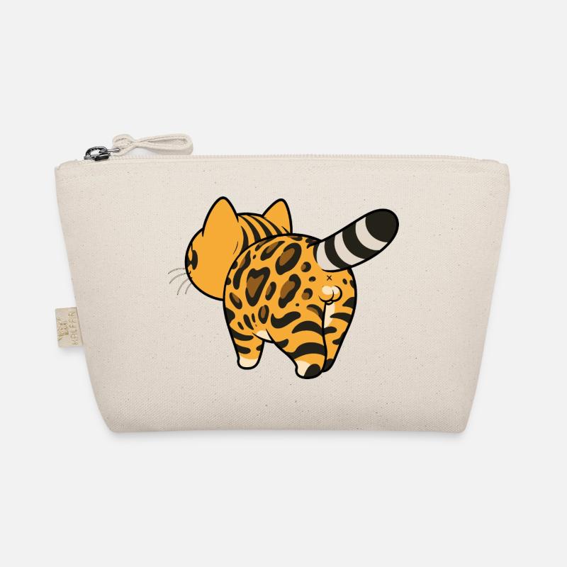 Leopard pattern converter Organic Pouch