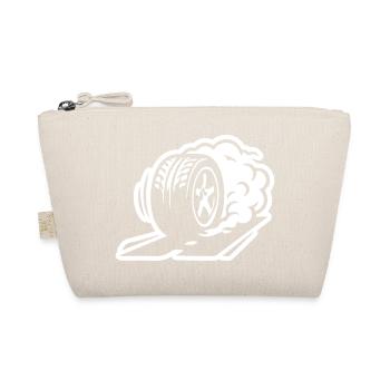 Car Tire Drifting Icon - Organic Pouch - nature - Front