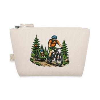 Père Vélo Enfant Trailer Trail VTT Famille Père - Trousse biologique - nature - Devant