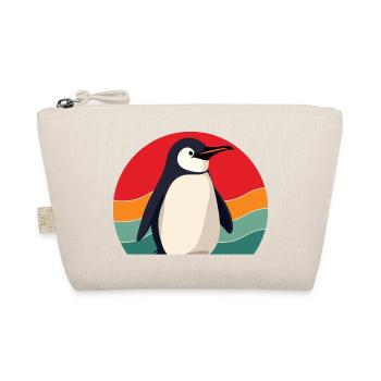 Pingouin mignon - Cadeau pour l’amoureux des manchots - Trousse biologique - nature - Devant