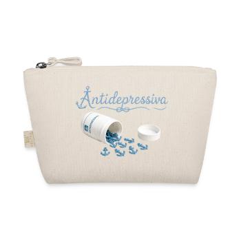 Anker-Antidepressiva Design - Bio-Täschchen - Natur - Vorne