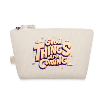 Good Things Are Coming — 3D-Pop-Typografie - Bio-Täschchen - Natur - Vorne